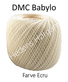 DMC Babylo nr. 10 farve Ecru Få tilbage i 50 gram